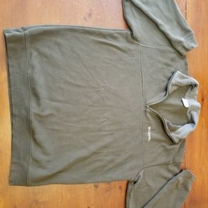 Columbia zip fleece pullover